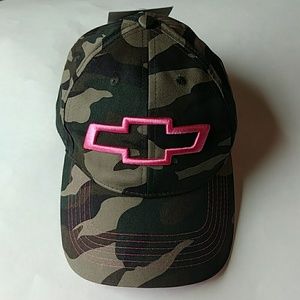 Camo Pink Chevy / Chevrolet / GM Velcro Hat